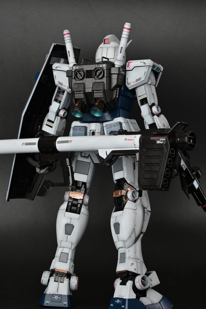 RX78-2 ガンダム エコプラ▶ガンダムベースカラーへ–3枚目/制作者：くるもも