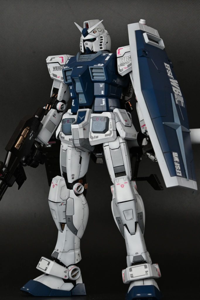 RX78-2 ガンダム エコプラ▶ガンダムベースカラーへ–2枚目/制作者：くるもも