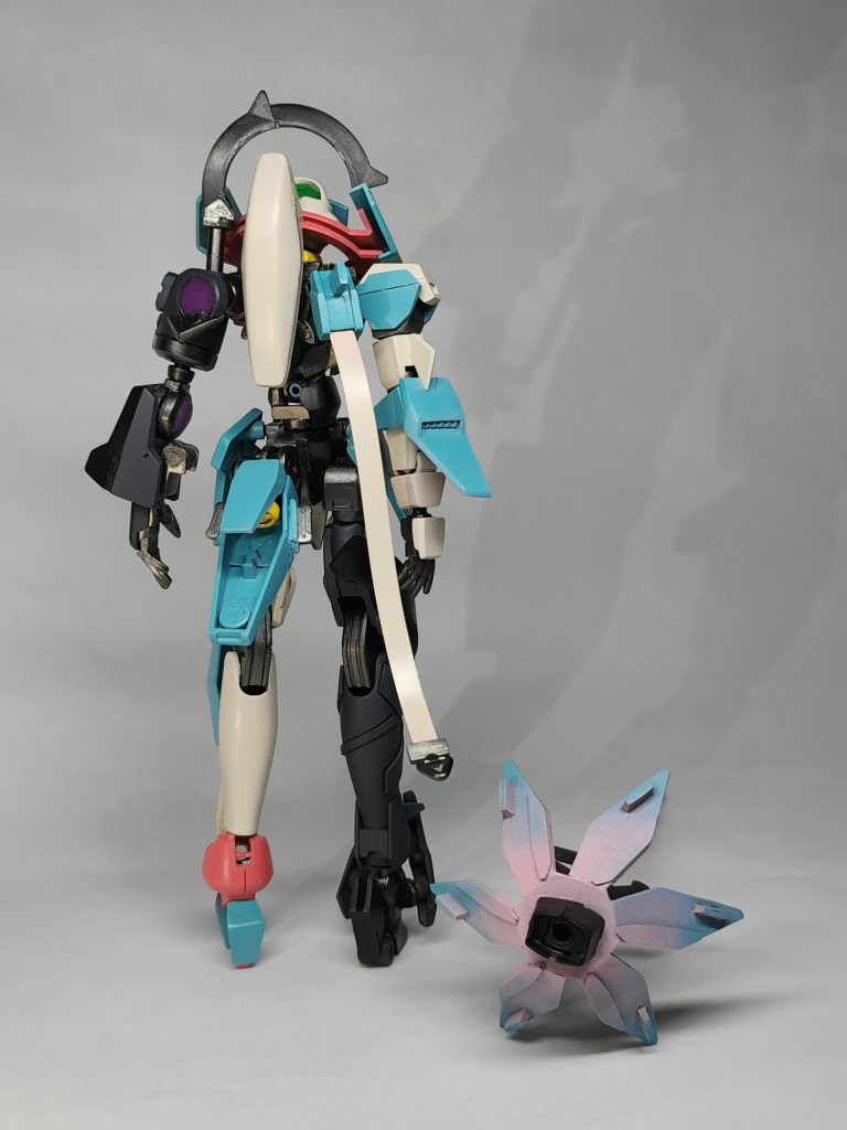 Back View. An outcast turning its back to the world. Was her decision to seclude herself the right path?