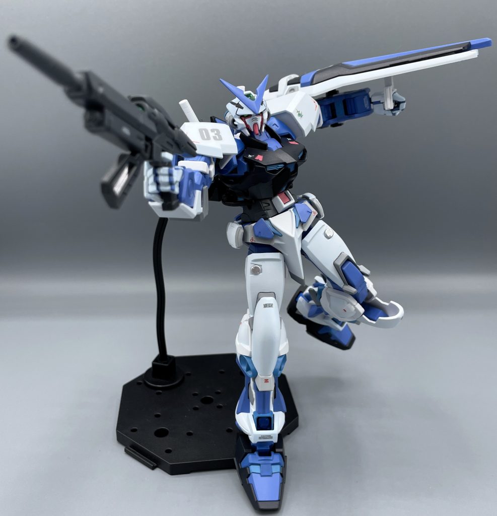 【旧1/100】ガンダムアストレイ ブルーフレーム【筆塗り全塗装】