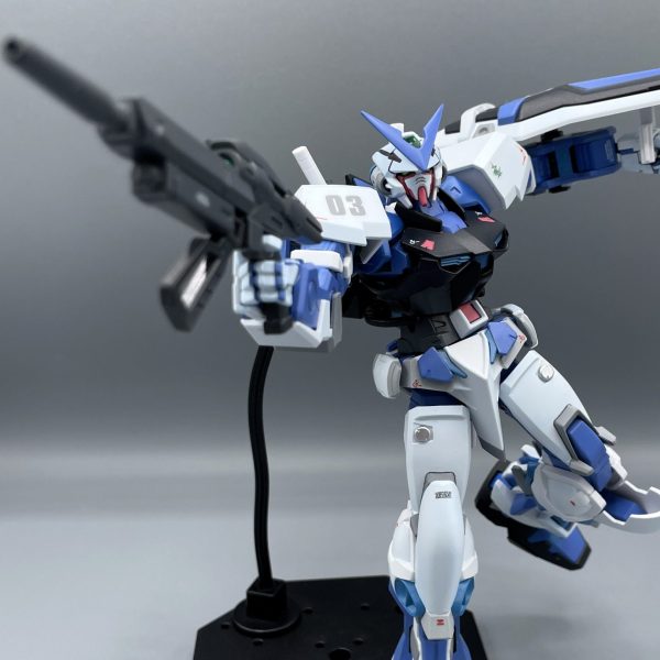 【旧1/100】ガンダムアストレイ ブルーフレーム【筆塗り全塗装】