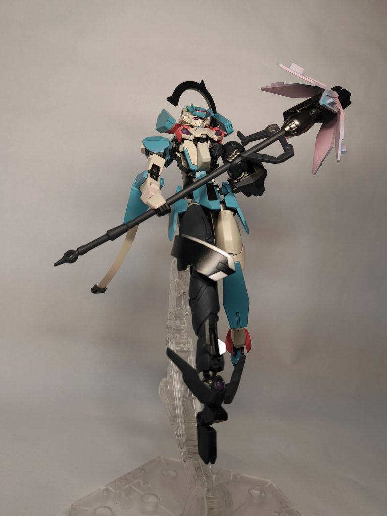 Combat I - GN Staff. Harnessing both GN and LS Particles, she pierces through a battlefield of chaos.