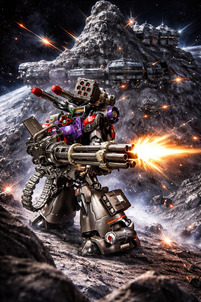 MS-09F DOM HELLFIRE(第666部隊隊長機)–7枚目/制作者：M.Aznable
