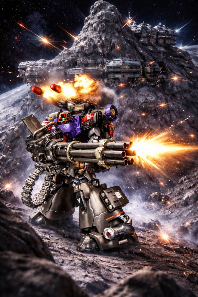 MS-09F DOM HELLFIRE(第666部隊隊長機)–5枚目/制作者：M.Aznable