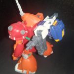 バックパックはハイゼンスレイⅡの変形用部品よりドラムフレームを流用、アームはオプ[…]