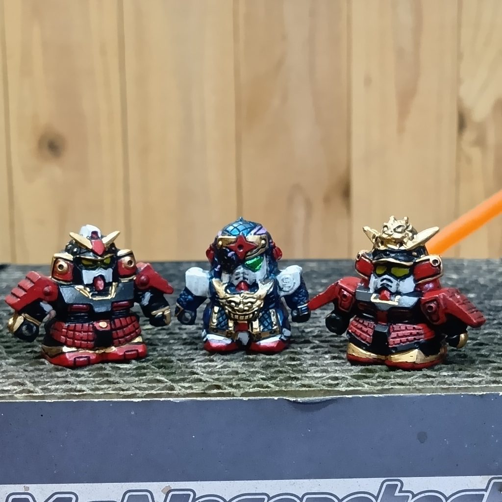 武者頑駄無、隠密頑駄無、武者農丸。