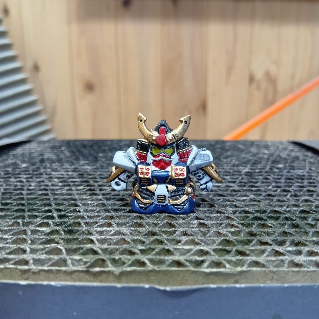 なんと!大量のガン消しをゴソゴソ整理してたら将頑駄無もいました!当初は気が付かなかったのに、どこに隠れていたのやら???