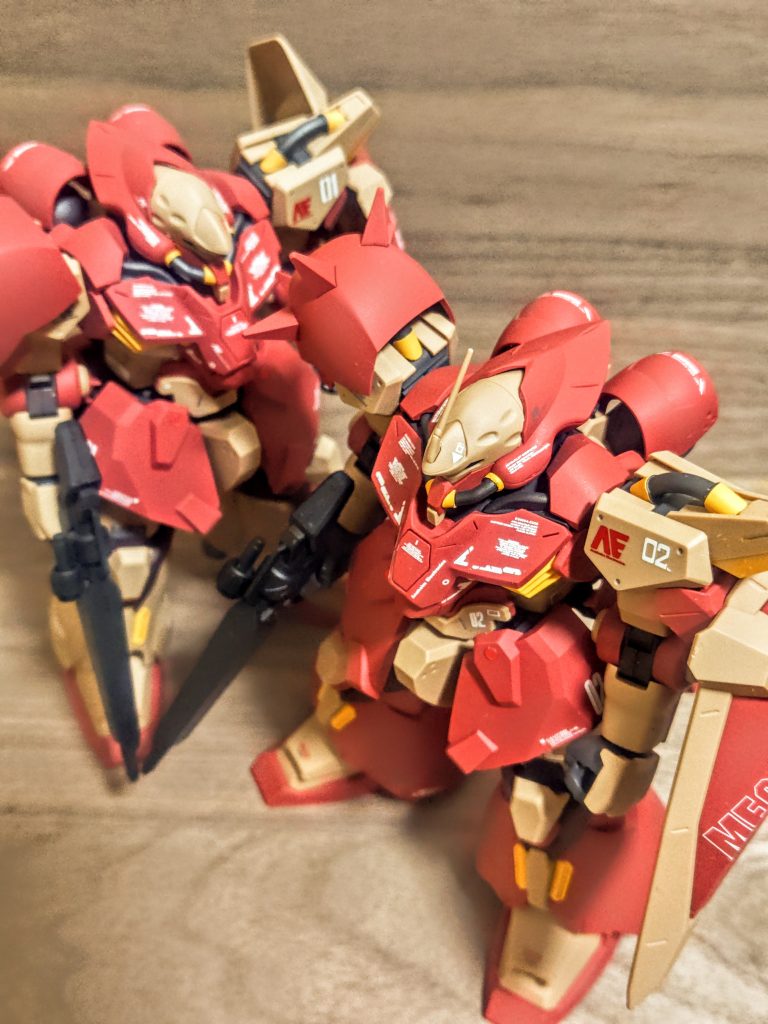 HGUC ME02R-F01/02 メッサー