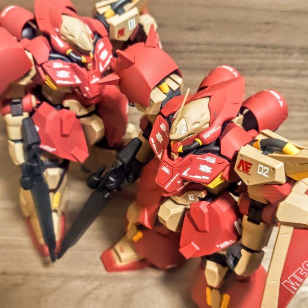 HGUC ME02R-F01/02 メッサー