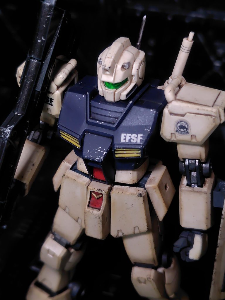 HGUC ジム改–6枚目/制作者：りゅあり