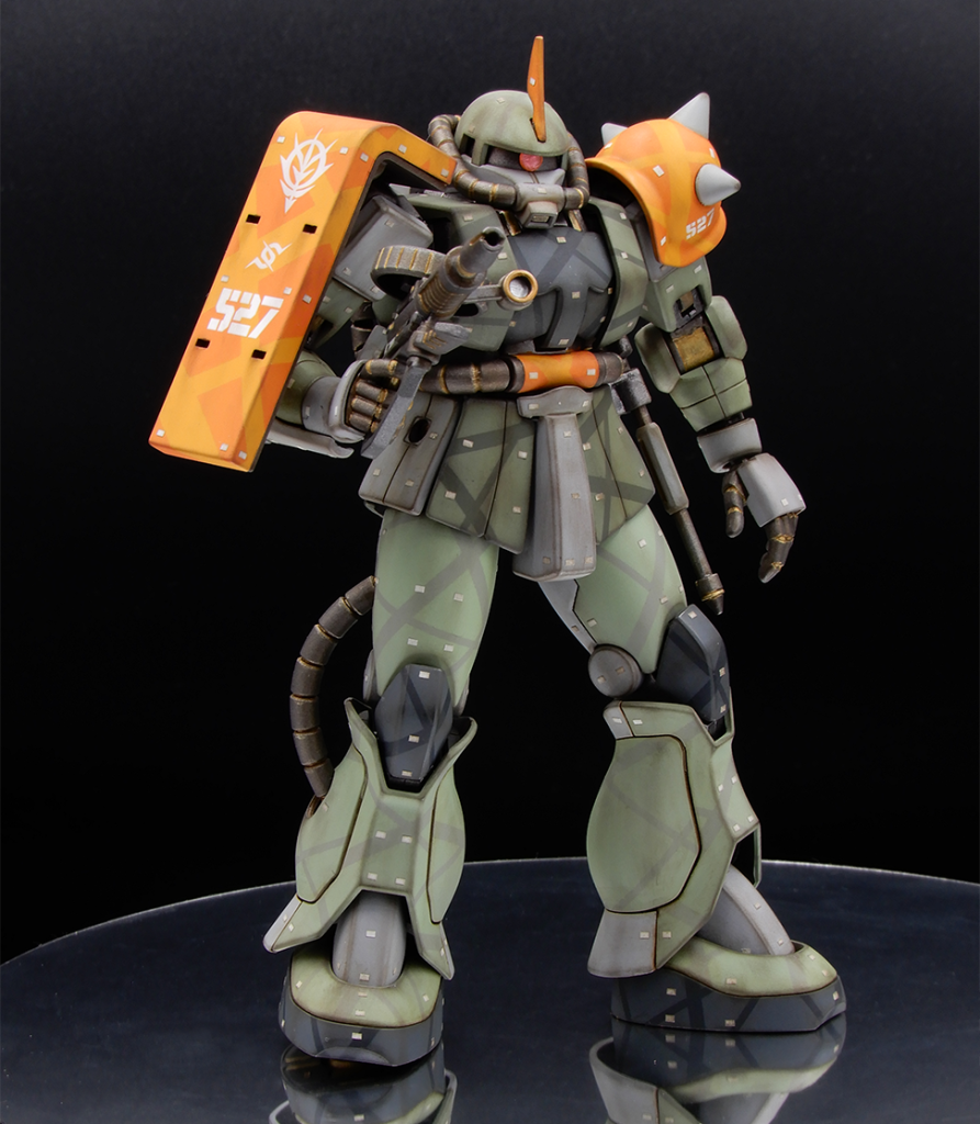 【ザクの日】HGUCザクⅡ–2枚目/制作者：不沈空母