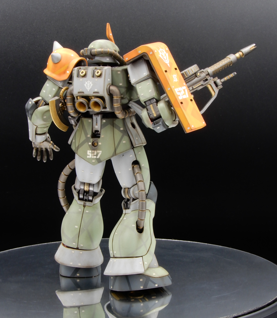 【ザクの日】HGUCザクⅡ–5枚目/制作者：不沈空母