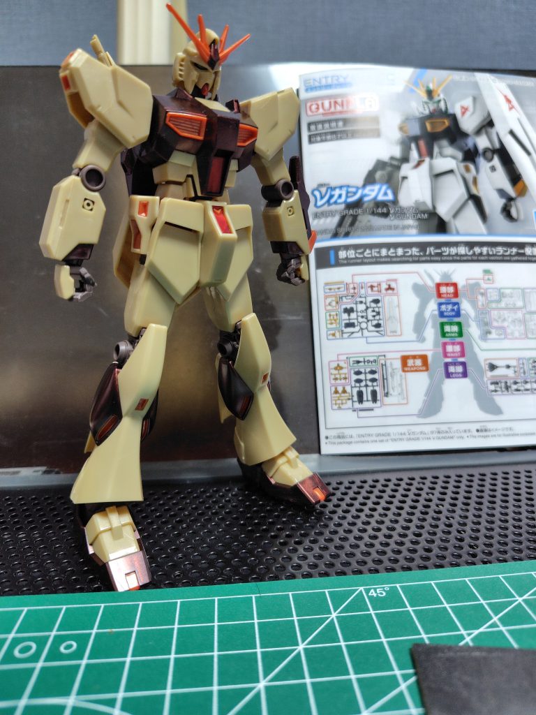 素組みの状態です。皆さん、どうやって改造案とかアイデアが思い浮かぶんだろ…