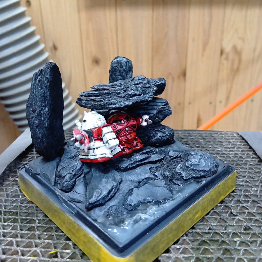 ガシャポン戦士　ジオラマ–3枚目/制作者：okfarm