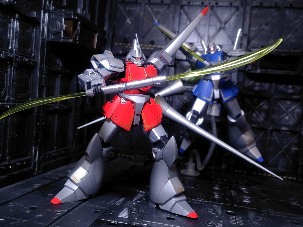 ハイパービームサーベルなのにナギナタなんですね(zaku-kao4)