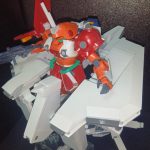 全体像見えて来ました！資料のバックショットを真似てMS形態では、テール部品は2段[…]