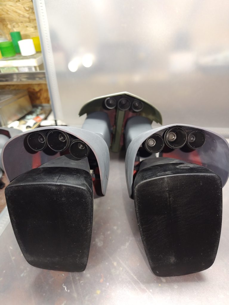 バーニアの追加