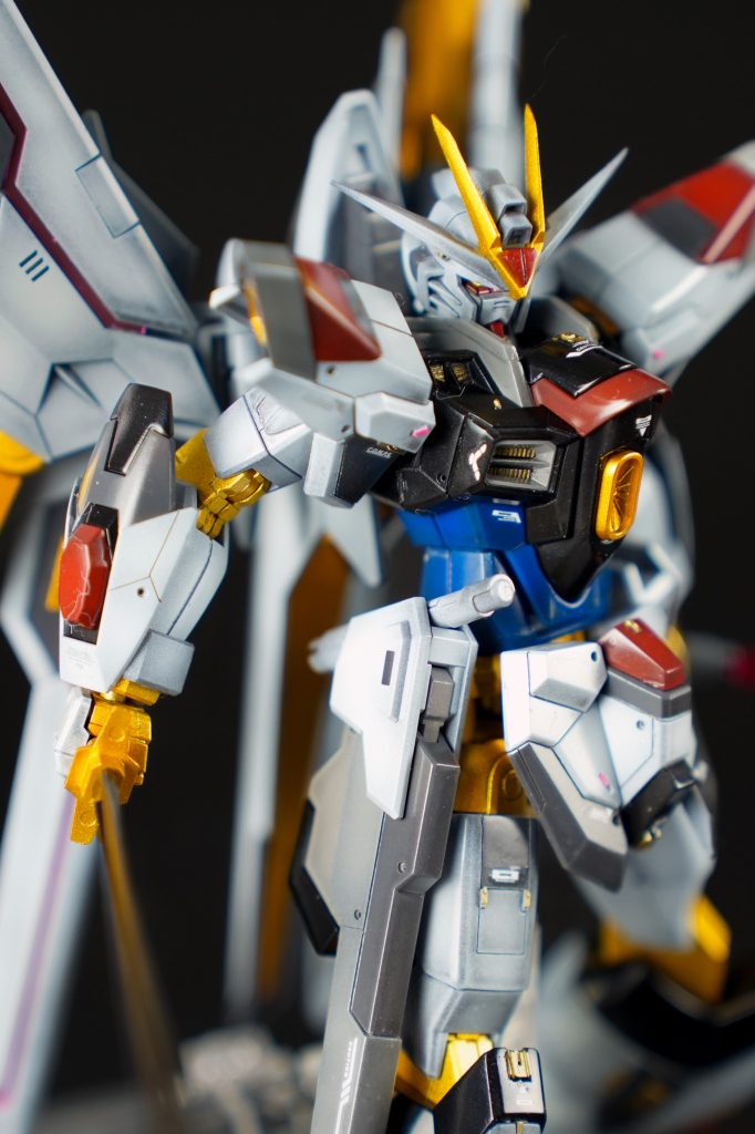 HG 1/144 マイティーストライクフリーダムガンダム完成しました！–6枚目/制作者：black🇯🇵