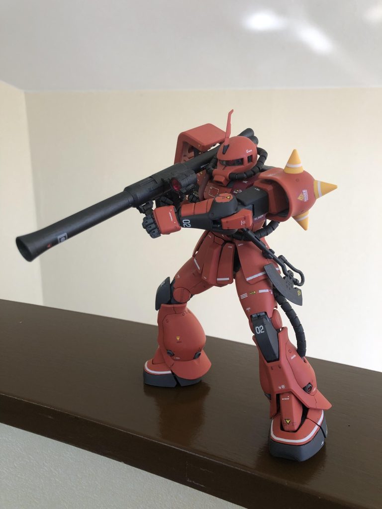 MG 1/100 MS-06S ジョニー•ライデン専用ザクⅡ S型–6枚目/制作者:takao_s