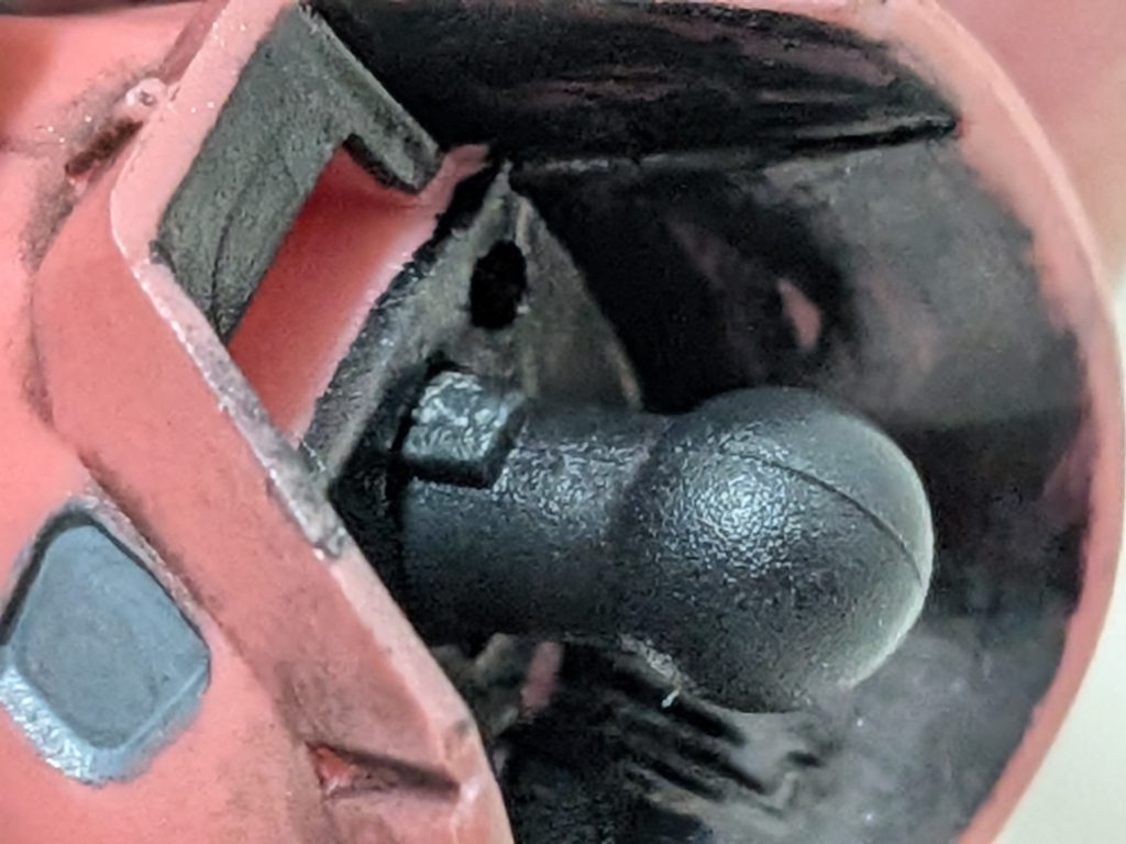 先ほど言ってた底増しはジョイントを付けるとこんな感じに