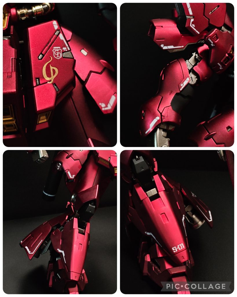 RG サザビー マットキャンディ塗装–9枚目/制作者：Silva21