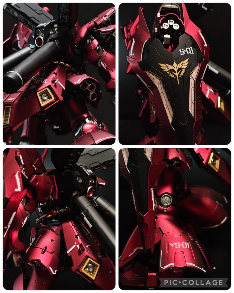 RG サザビー マットキャンディ塗装–2枚目/制作者：Silva21