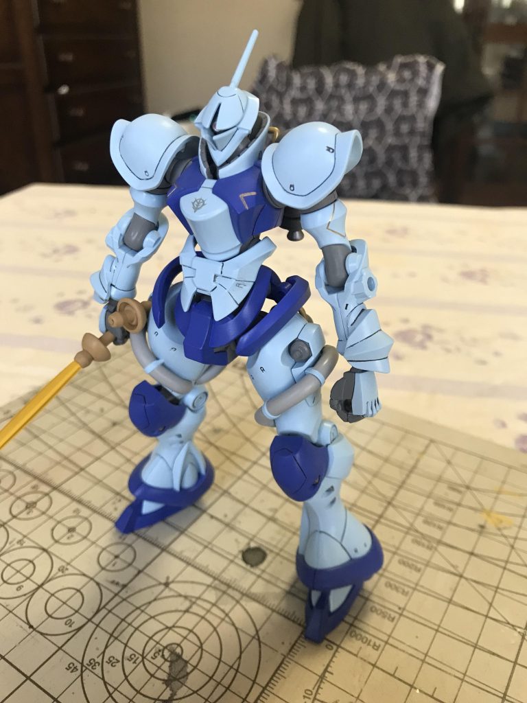 以上、GQ版ギャンでした。最後まで見て頂き、有難うございます。m(_ _)m