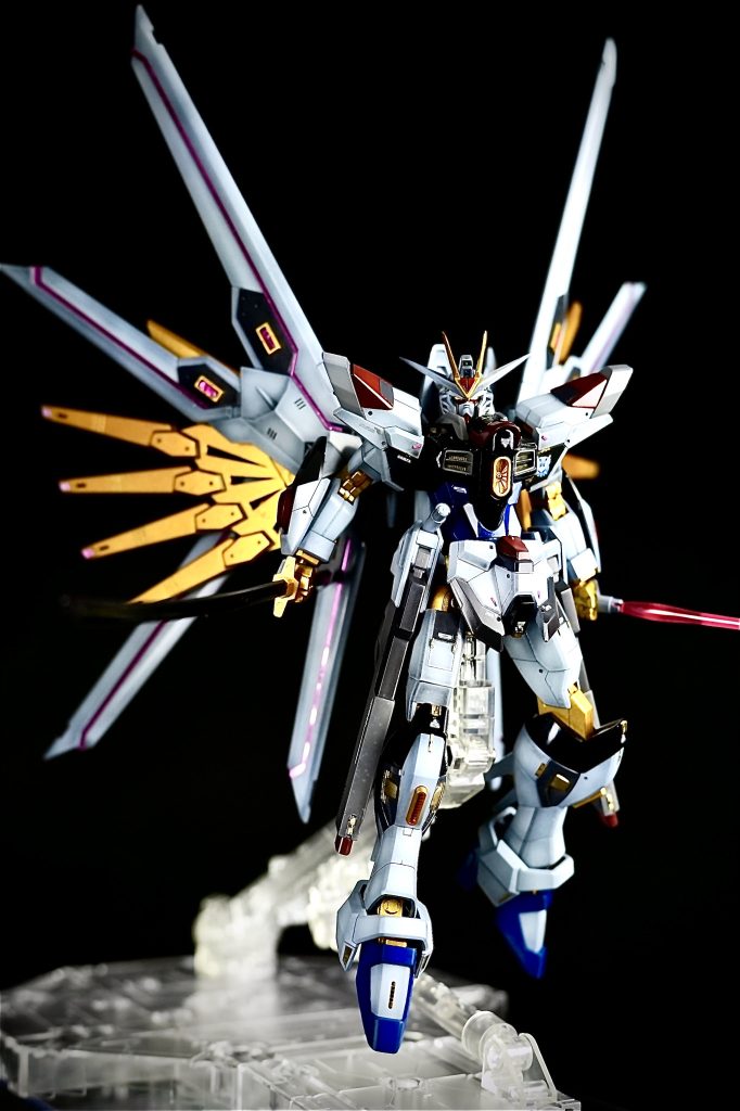 HG 1/144 マイティーストライクフリーダムガンダム完成しました！–4枚目/制作者：black🇯🇵