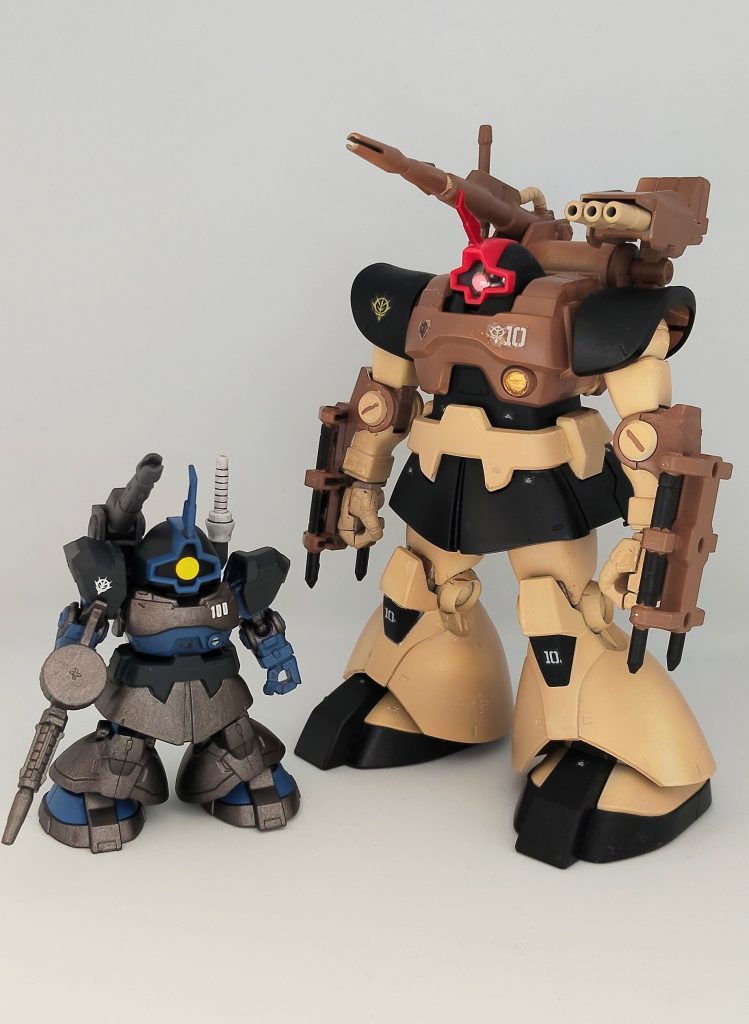 そーいや昔、HGで似たような改造したな〜と思い出し家の棚から引き出してきました