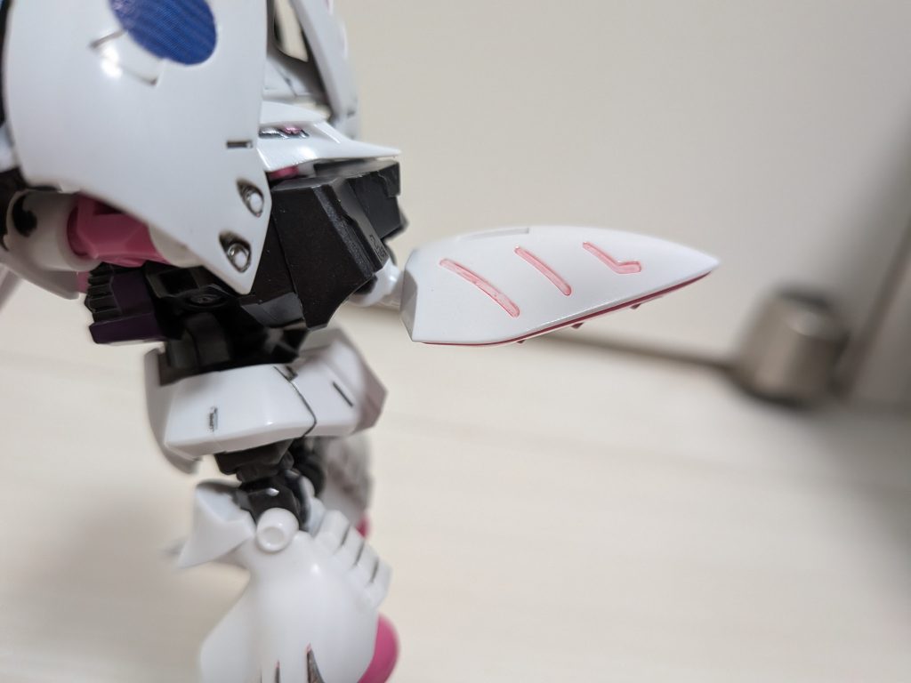 そしたらファンネルラックを90゜上に上げます