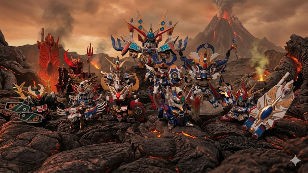 新SD戦国伝地上最強編ここに集結！！