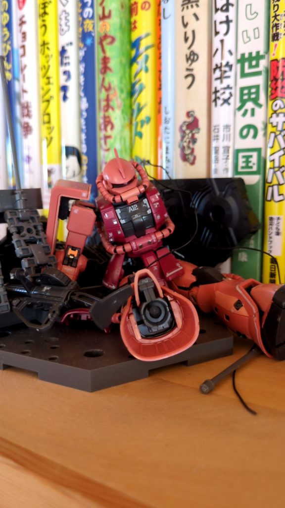 作品名：最悪や！<p>なぜ最悪だって？ ゲームとか友達と遊んじゃってガンプラ してない（泣）</p>
