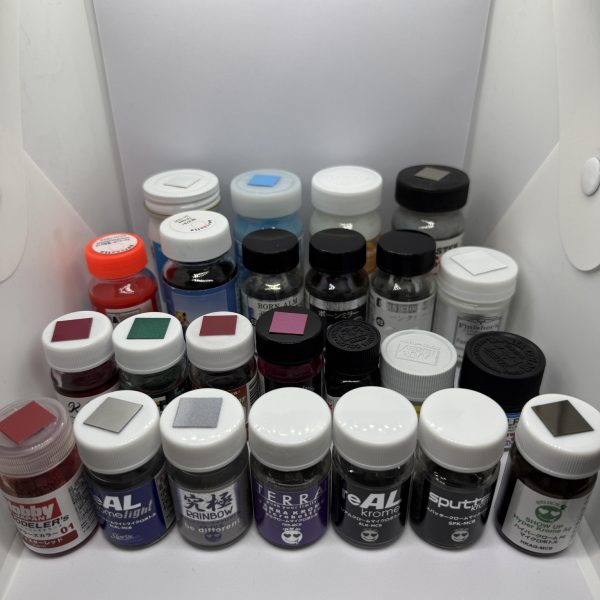 調色が苦手なので塗料を買い集めてみました
