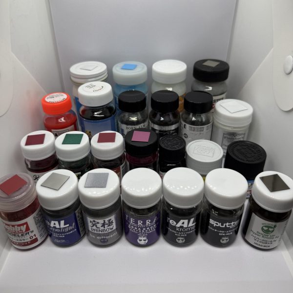 調色が苦手なので塗料を買い集めてみました