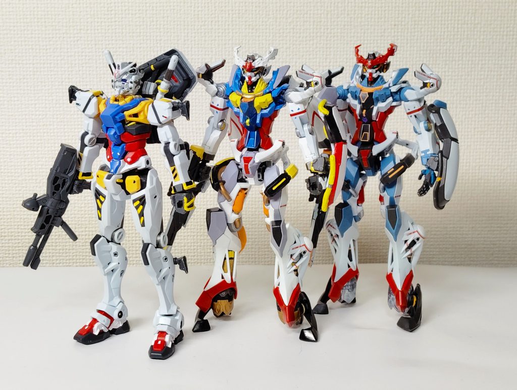 GQuuuuuuXの脚のパイプワークはジオン製であることの名残なんだろうか？