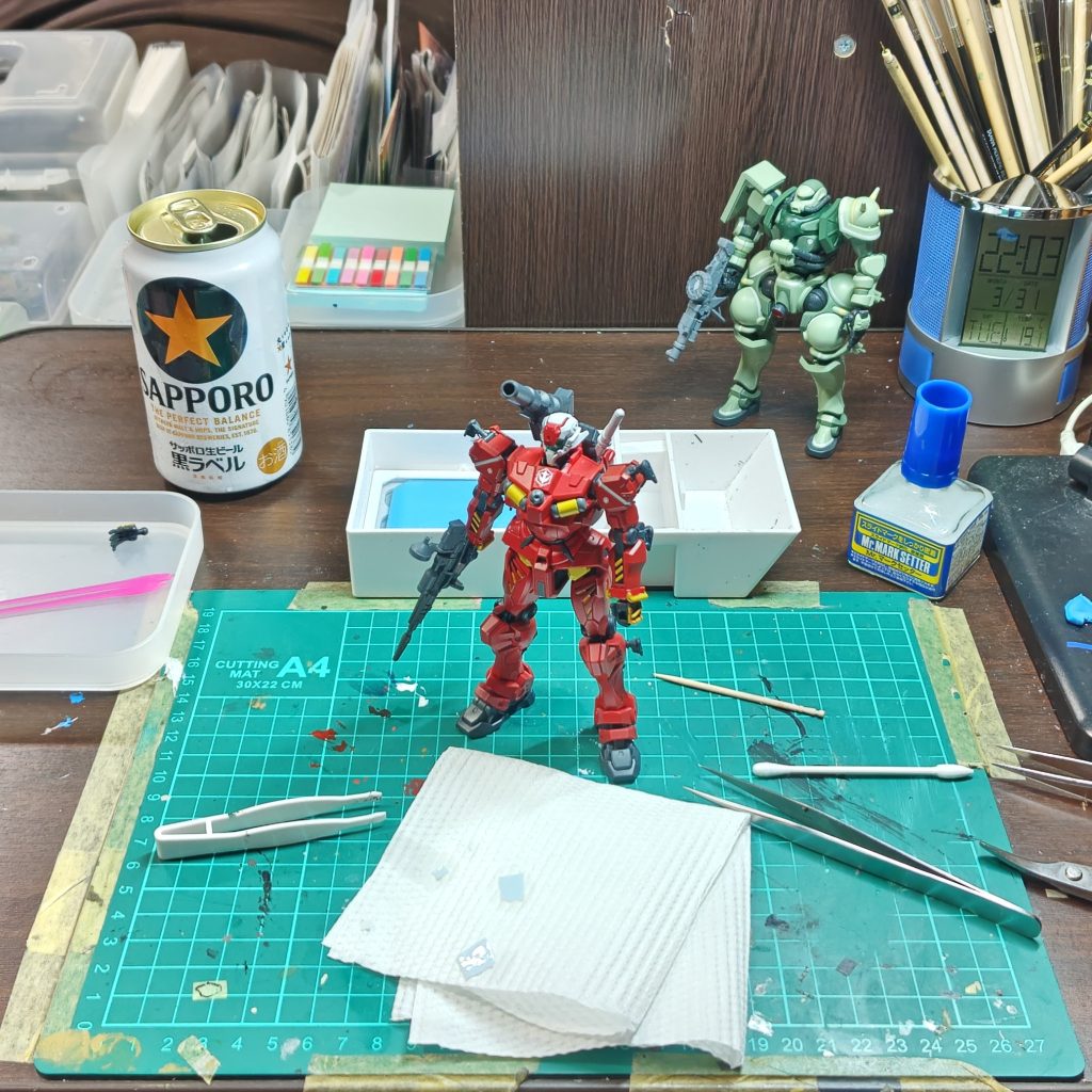 作品名：今日はここまで<p>結局完成できんかったなぁ…</p>
