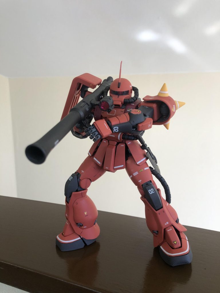 MG 1/100 MS-06S ジョニー•ライデン専用ザクⅡ S型–9枚目/制作者:takao_s