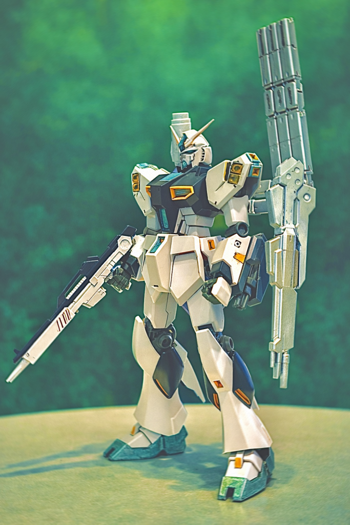 ついでに、Ξガンダムとポスター風撮影もしてみた（笑）