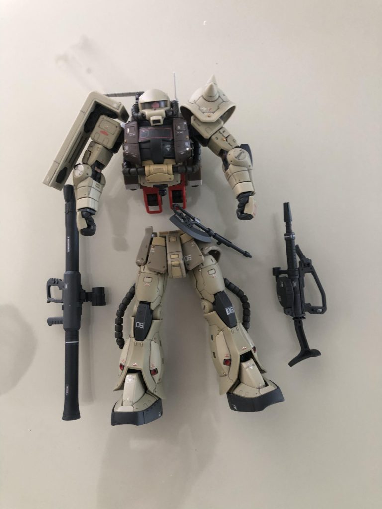 RG 1/144 MS-06F ザク•マインレイヤー 機動戦士ガンダム–2枚目/制作者:takao_s