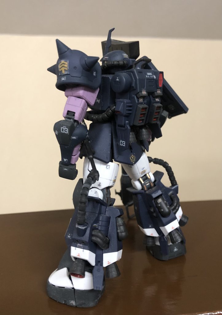 RG 1/144 MS-06R-1A ザクⅡ 黒い三連星　高機動型–3枚目/制作者：takao_s