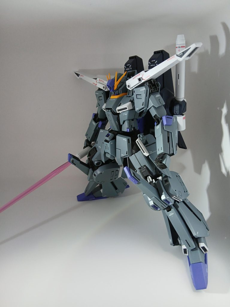 ビームサーベルエフェクトをなくしたのでMK-Vのものを流用