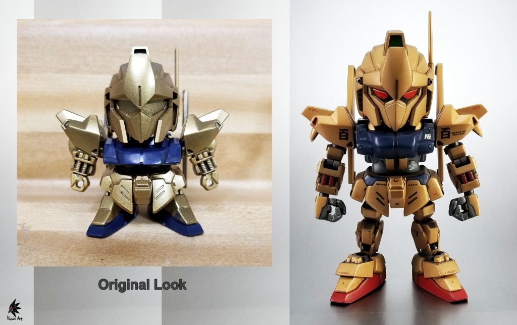 SD Hyaku-Shiki SDGG #62 百式–2枚目/制作者：@HasakiArt