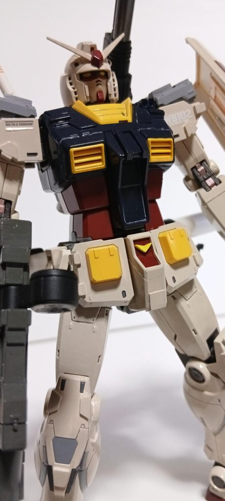 なかなかお目当てのMGが手に入らないので😢数年前に制作したものを、お色直しと少しだけディテール追加したものになります。&nbsp;