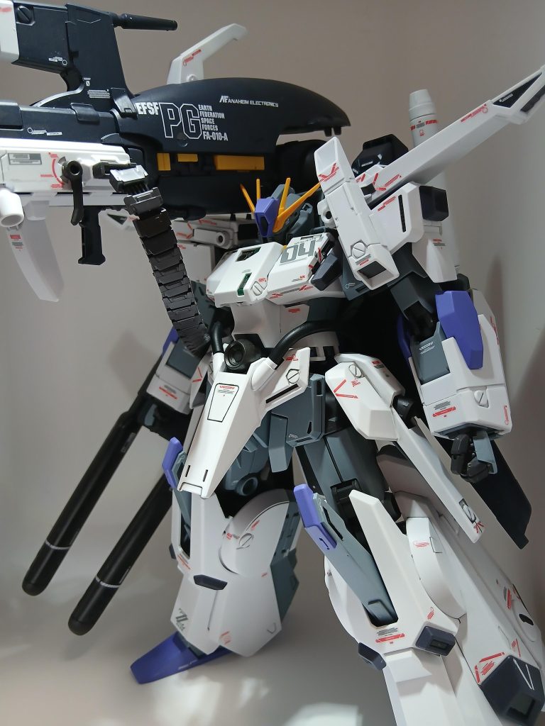 ハイパーメガカノン装備大きすぎて撮影ベースギリギリ