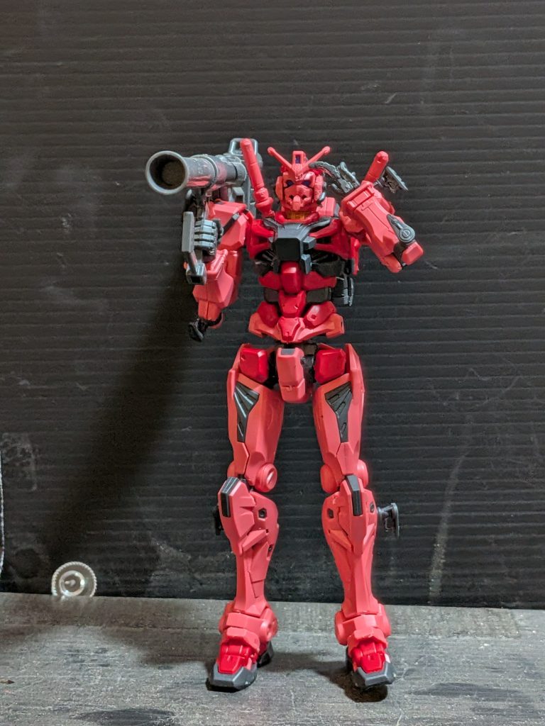 このポーズが好きです。ザクバズーカ無かったからガンダムの