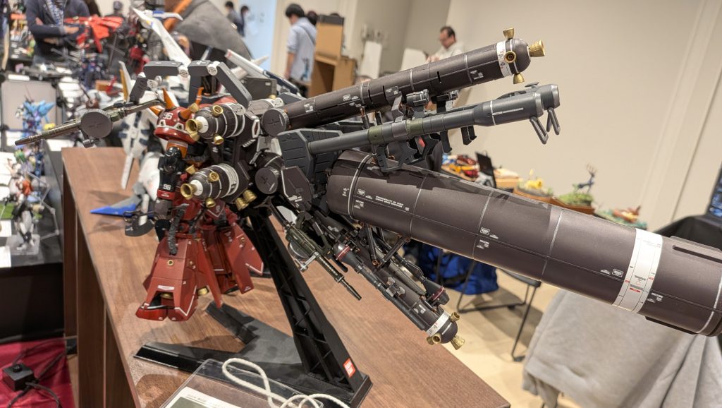 作品名：展示会見てきました🤩<p>三重県津市久居市で模型展やってたので、見てきましたー✨当キャンプ場から近いのでキャンプのお客様6人と乗り合わせで行ってきました！めっちゃ楽しかったです！良いもの見れて勉強にもなりました！</p>
