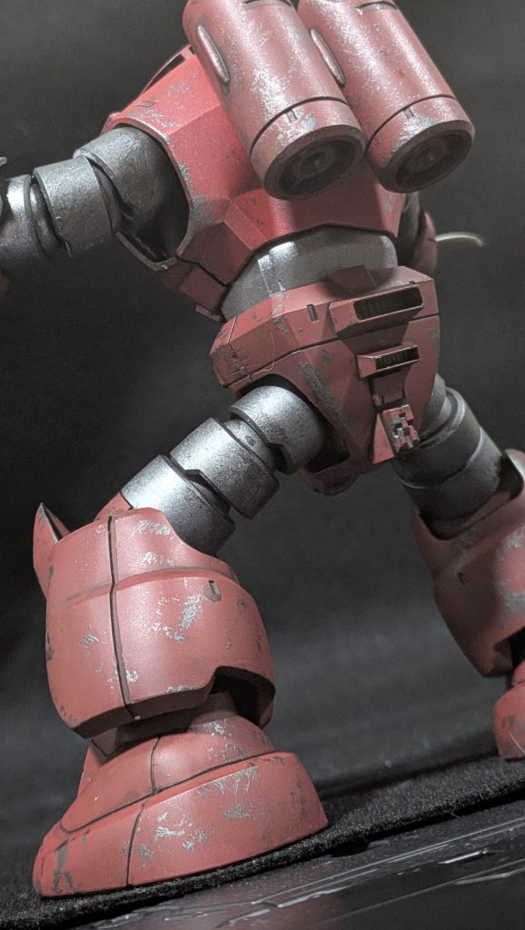 お尻周り寂しかったので、角バーニアいっぱい付けときました😊✨