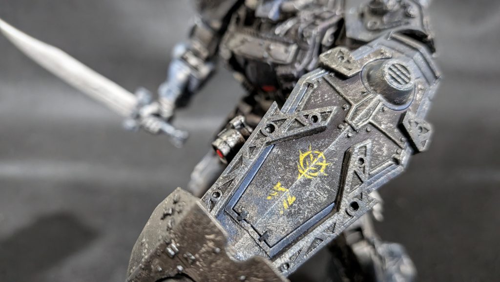 ジオンのロゴがカスれす感じにしました(zaku-kao6)