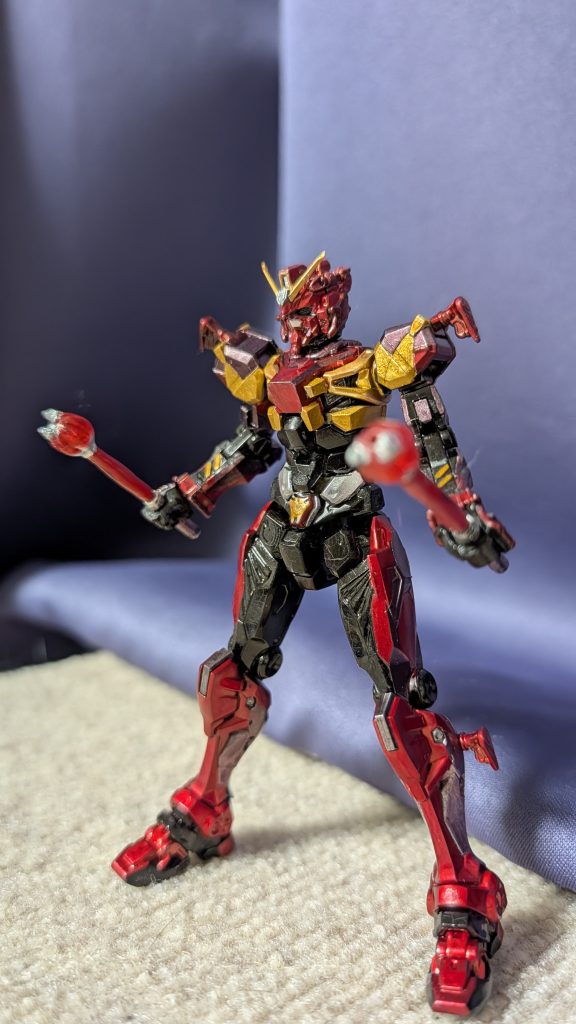 一応、ビームサーベルは音撃棒烈火の様にあくまで、