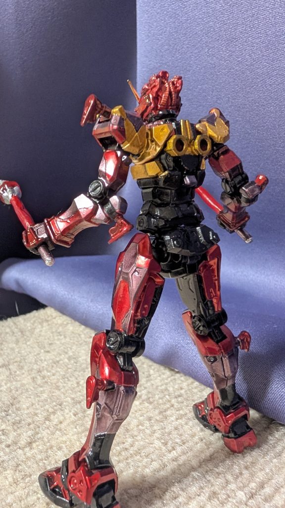 101　HGGG　赤いガンダム–9枚目/制作者：ie．